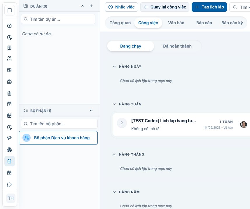 Filter tiêu đề và chuyển luồng UX